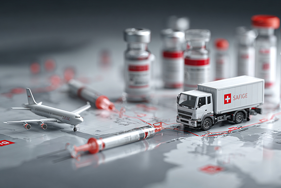 Ветеринарные вакцины и лекарства с мини самолетом  и фурой. Biocard - перевозки грузов с температурным режимом по РФ, миру.
